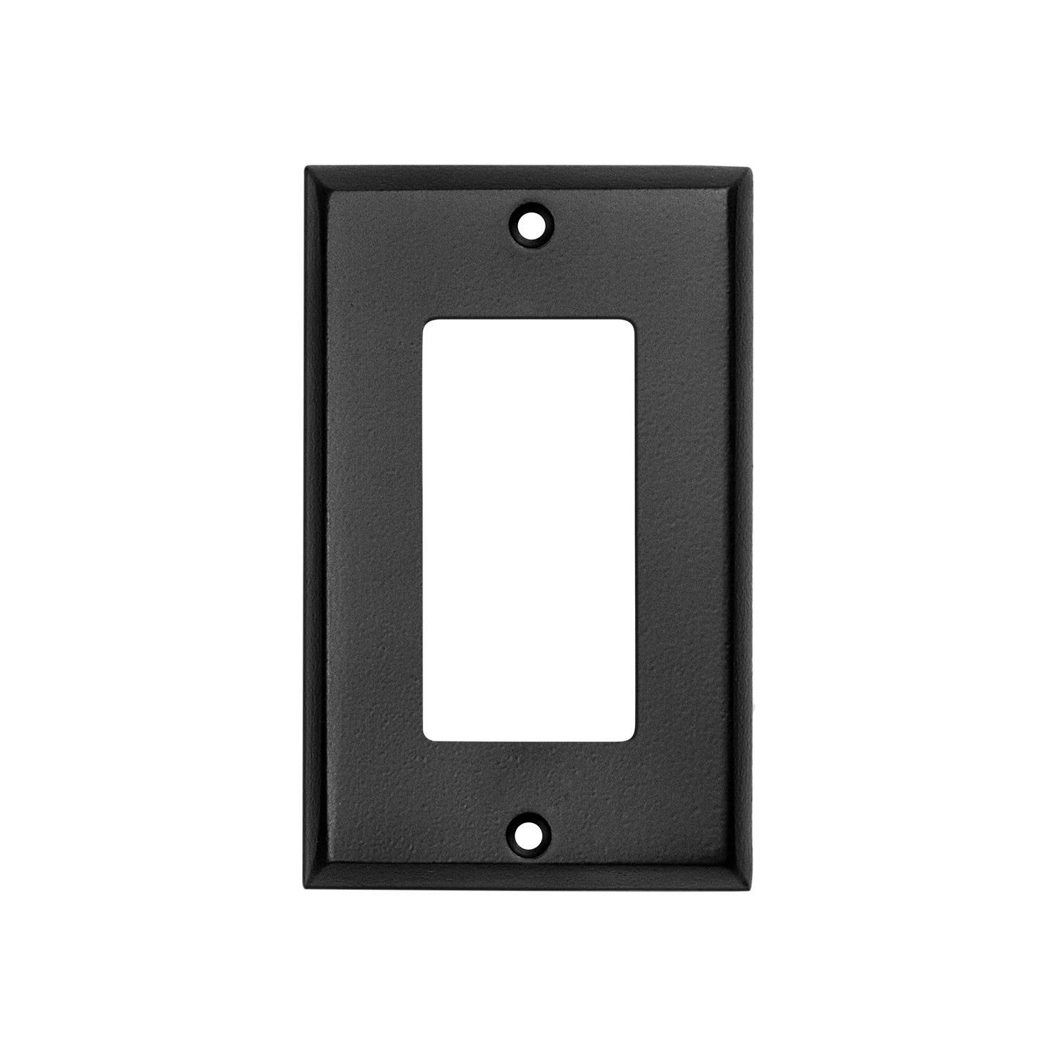 Ageless Iron AI-SWPLT-R1-BI Single Rocker/GFI Switch Plate