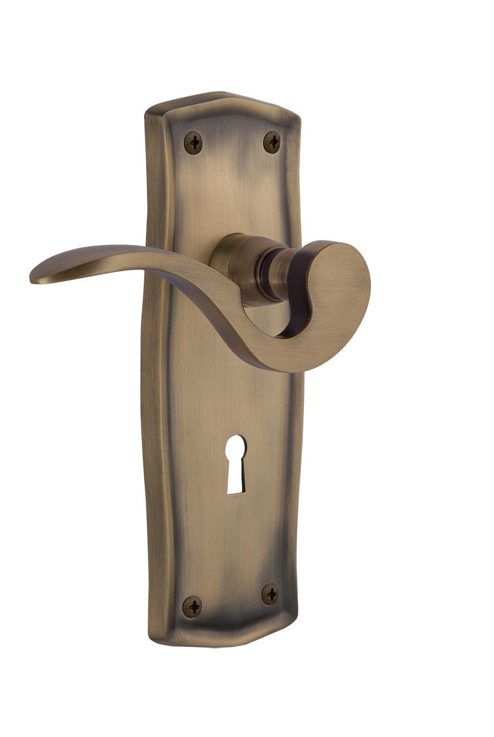 Nostalgic Warehouse PRAMAN Prairie Plate w/ Manor Lever