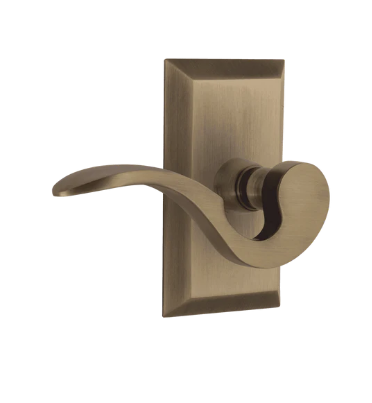 Nostalgic Warehouse STUMAN Studio Plate w/ Manor Lever