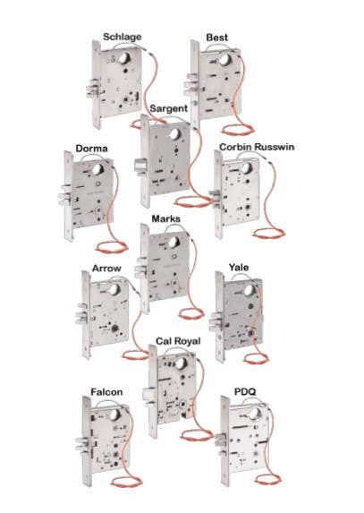 SDC 7800 Mod Series Solenoid Controlled Mortise Modification