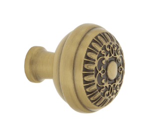 Nostalgic Warehouse CKB_EAD Egg And Dart Brass 1 3/8" Cabinet Knob