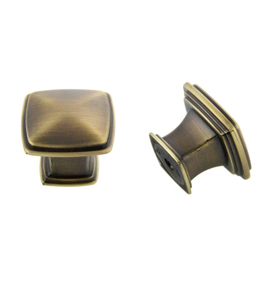 Pride Decor K-81091 32mm Square Charlotte Knob