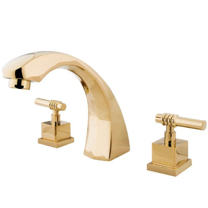 Kingston Brass KS436 Fortress Two Handle Roman Tub Filler