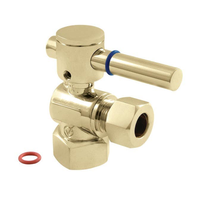 Kingston Brass CC4440 Fauceture 1/2" IPS, 1/2" O.D. Compression Angle Valve