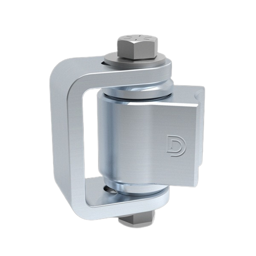 D&D CI3520 Shut It 100 Year BadAss Gate Hinge, Finish-Zinc