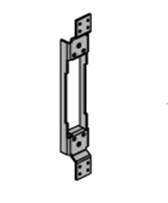 D&D 7803 SureClose ConcealFit, Closer or Hinge Receiver Bracket, Door Side or Frame Side