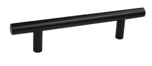 Pride Decor P-1096H.BK Bar Pull, 96mm CTC, Stainless Steel Matt Black