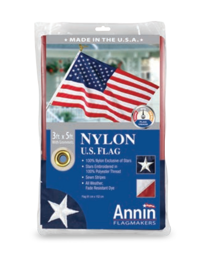 Annin Flagmakers 002 Premium Nylon U.S. Flag