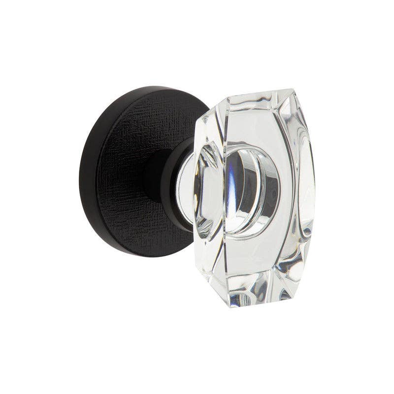 Viaggio CLOMLNSTA Circolo Linen Rosette with Stella Crystal Knob