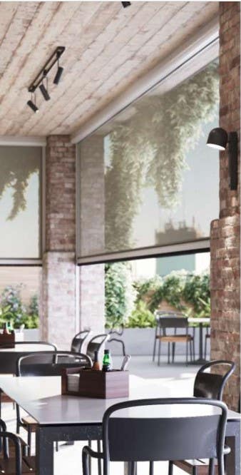 Genius 6+ Retractable Motorized Insect Screen, Black, 4.5" Cassette