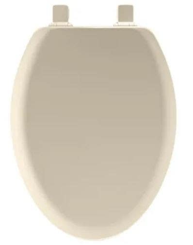 BEMIS 141EC 00 Elongated Molded Wood Toilet Seat, Easy-Clean & Change  Hinge, STA-TITE