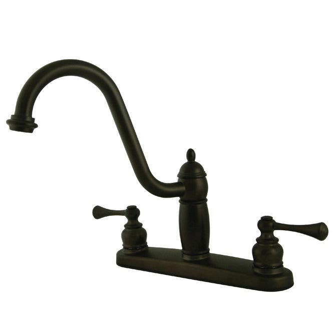 Kingston Brass KB1111BLLS Heritage 8" Centerset Kitchen Faucet