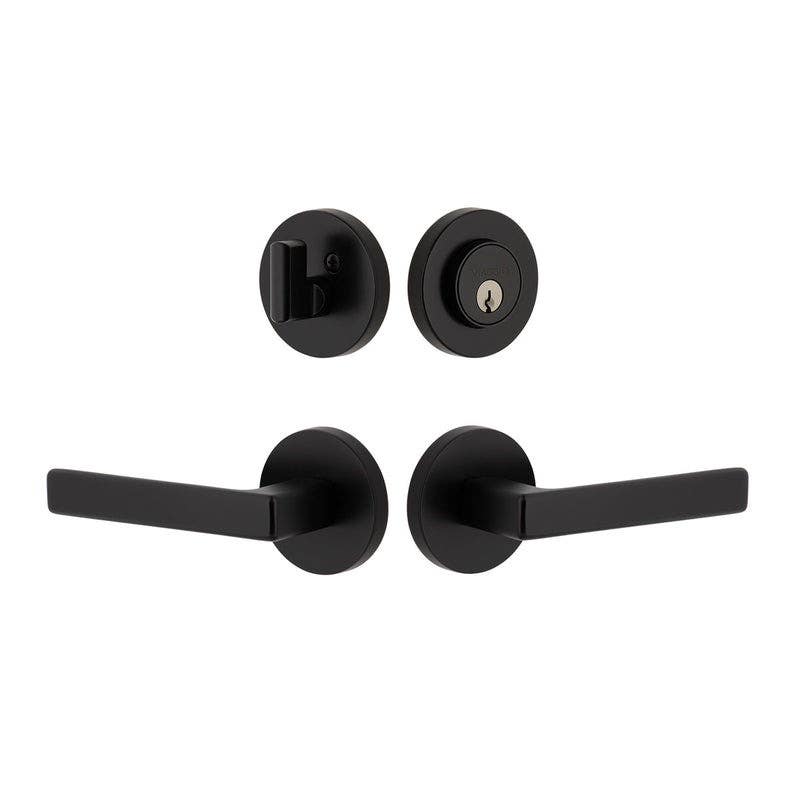 Viaggio CLOLUS Circolo Rosette Entry Set with Lusso Lever and Matching Deadbolt