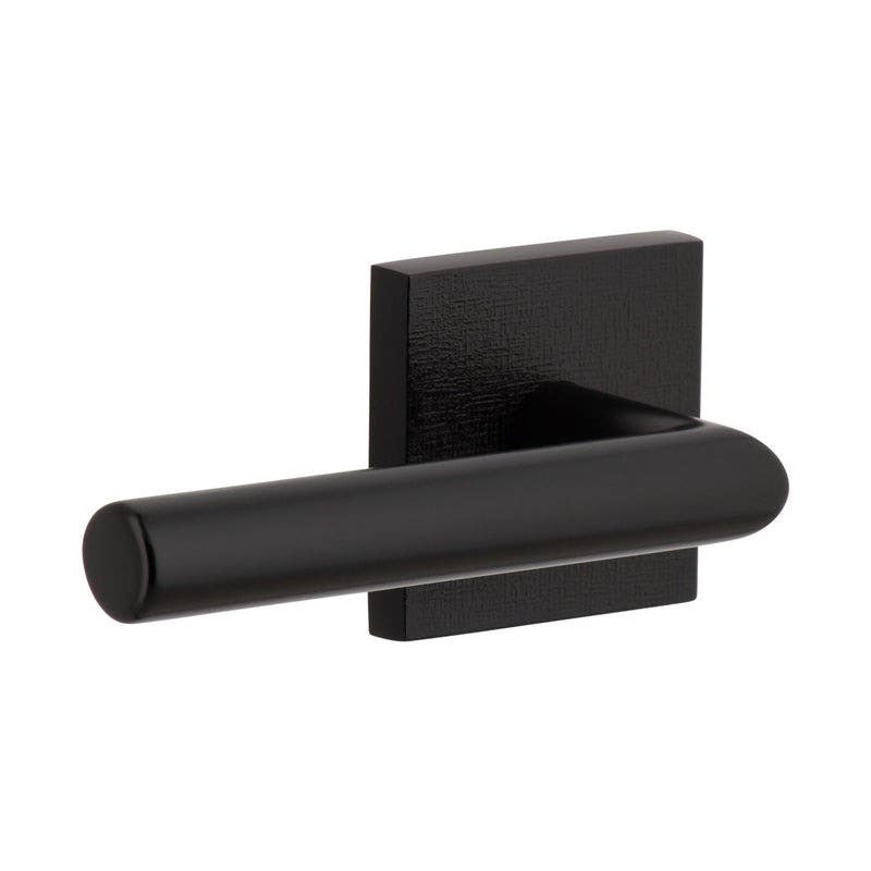 Viaggio QADMLNMOD Quadrato Linen Rosette with Moderno Lever