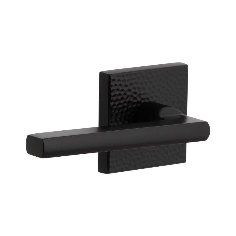 Viaggio QADMHMMIL Quadrato Hammered Rosette with Milano Lever