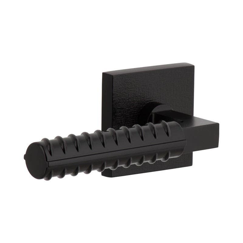 Viaggio QADMLNCON-REB Quadrato Linen Rosette with Contempo Rebar Lever