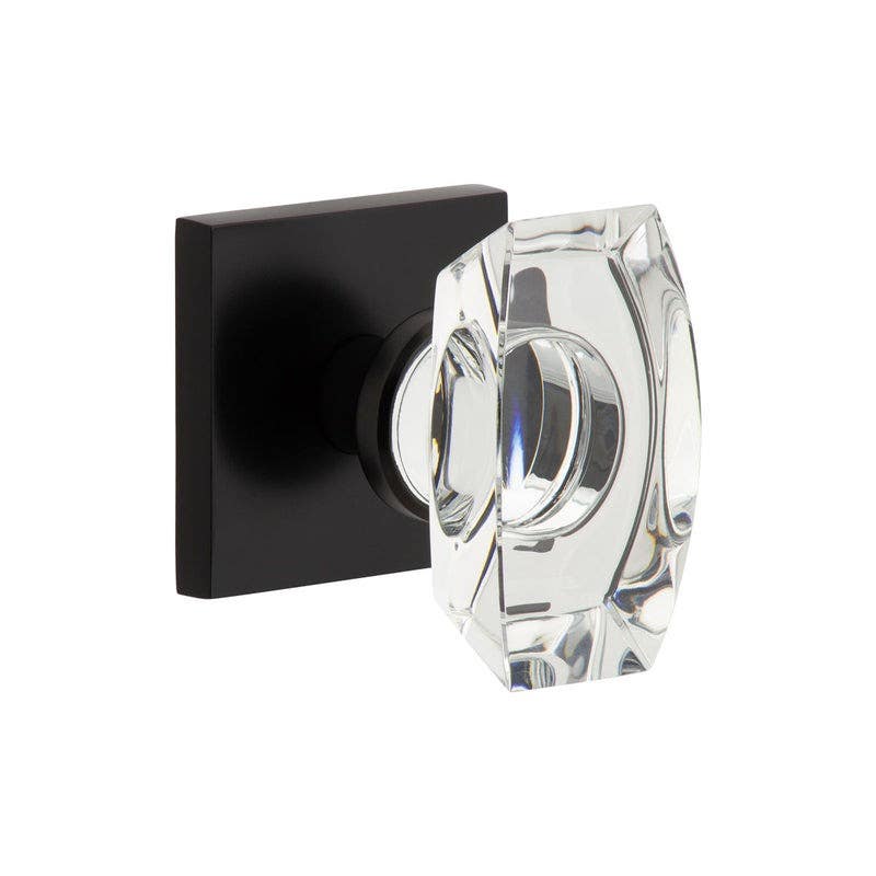 Viaggio QADSTA Quadrato Rosette with Stella Crystal Knob