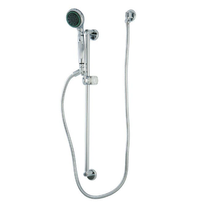 Kingston Brass KSK1808W8 Shower Combo w/ Sliding Bar