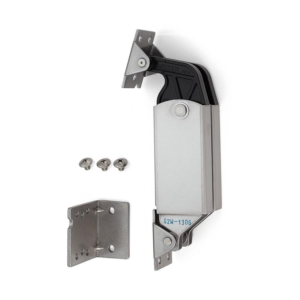 Sugatsune S-AT02W Heavy Spring Loaded Lid Stay, Finish-Plain