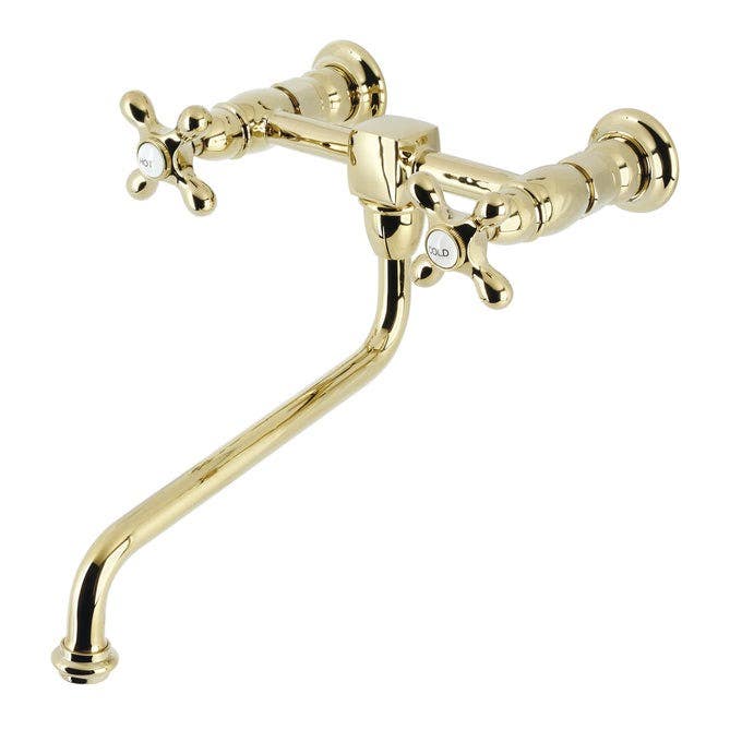 Kingston Brass KS120AX Wall Mount Kitchen Faucet