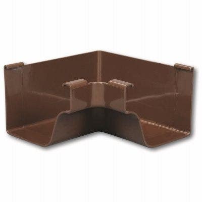 Amerimax M Gutter Inside Miter, K-Style, Traditional, Vinyl, 5-In.