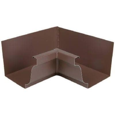 Amerimax 2 Gutter Inside Miter, Aluminum, 5-In.