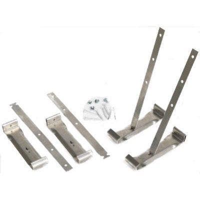 Amerimax K-Style Gutter Roof Hanger With Strap, Mill Finish, 4-Pk.