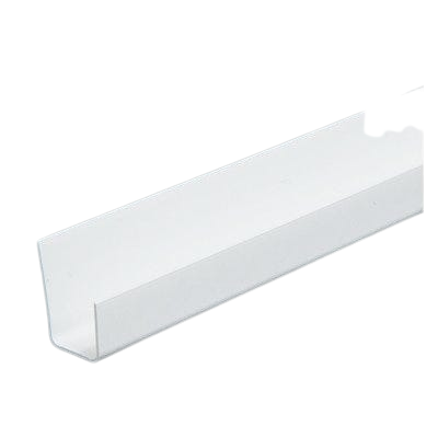 Amerimax 37110 Vinyl J Corner Bead, White, 1/2-In. x 10-Ft.