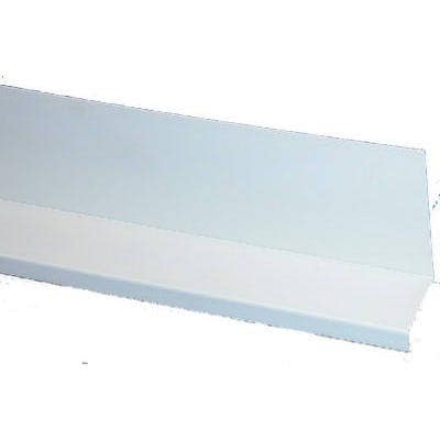 Amerimax 37028 Deck Ledger Flashing, Plastic, 8-Ft.