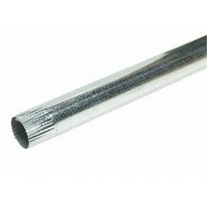Amerimax 4201600120 2-In. x 10 ft., Round 28 Ga. Galvanized Downspout.