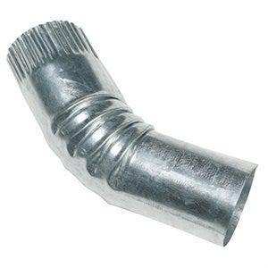 Amerimax 43065 2-In. Plain Round Galvanized Elbow