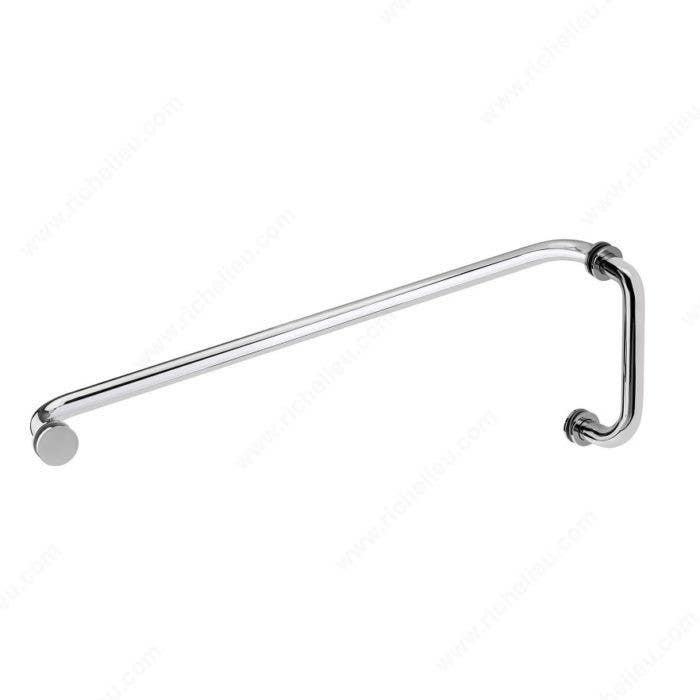 Richelieu SDCRD0750618195 Round Tubular Handle and Towel Bar Combo W/ Flat Washer