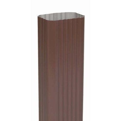 Amerimax 4 Gutter Downspout, 3 x 4-In. x 10-Ft., Aluminum