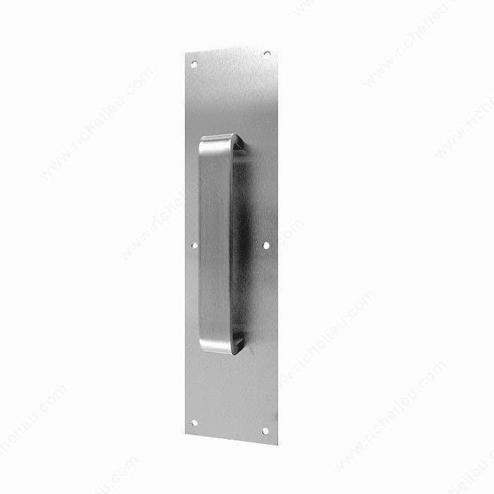 Richelieu 141 Aluminum Door Pull and Plate