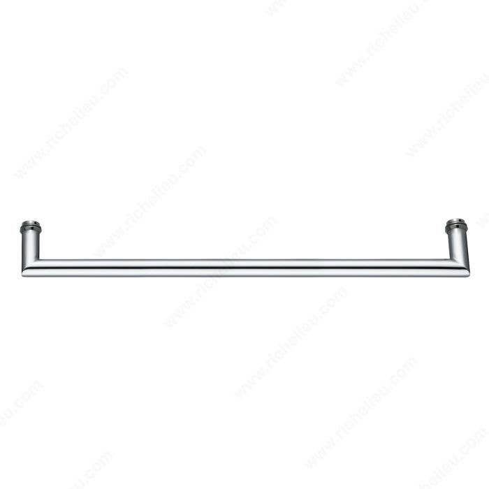 Richelieu 87O1S104 Mitered Round Tubular Towel Bar W/ Decorative Washer