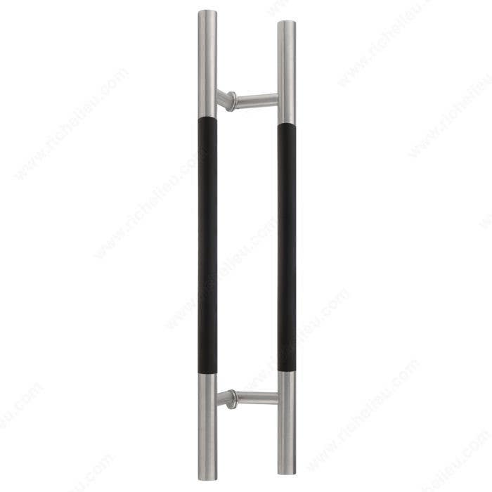 Richelieu 705362432OSB170 Offset Ladder Style Handle for Back to Back Mounting W/ Wood Insert