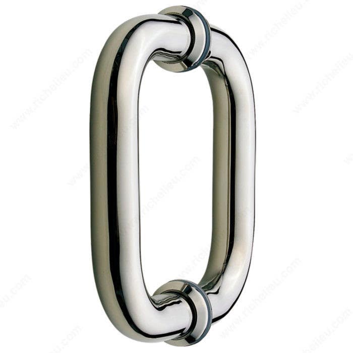 Richelieu 705D2R1006900 3/4" (19 mm) Round Tubular Handle W/ Deluxe Style Washer