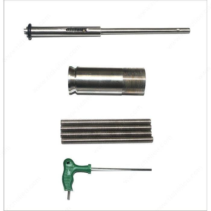 Richelieu 701GHLR110EX170 Extended Fitting Kit for Locking Pull Handles