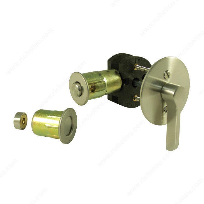 Richelieu 171217BD14 INOX(TM) Privacy Lock for Sliding Barn Door