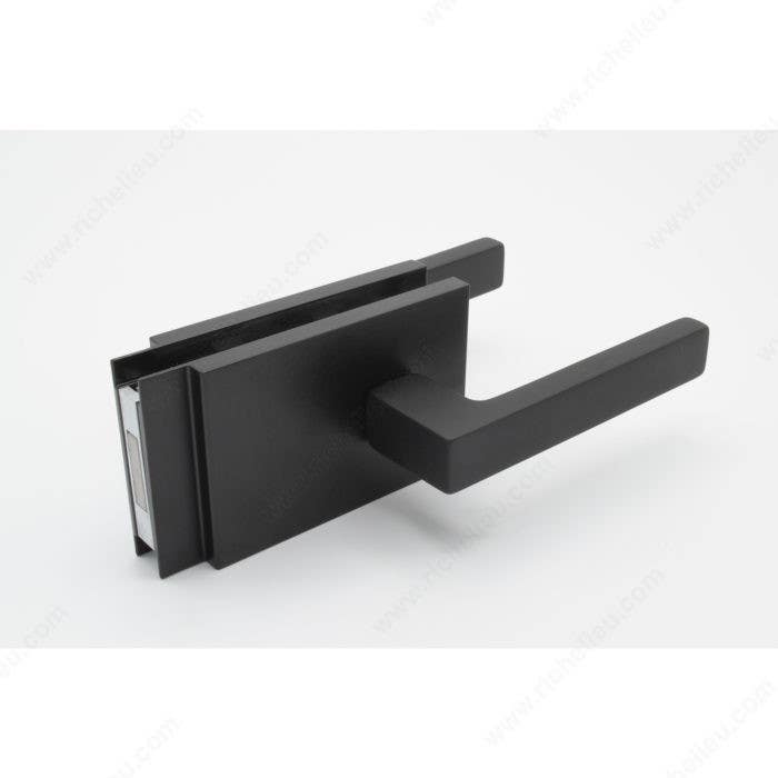 Richelieu 721MLOCK Glass Door Passage Set W/ Handle