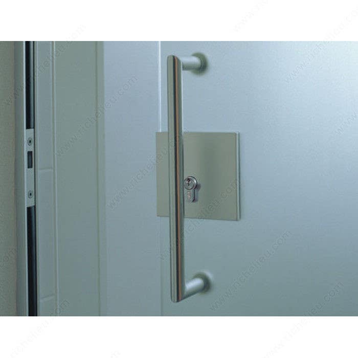 Richelieu 8919096170 Square Cover Plate for 17 mm Lock (1 Pair)