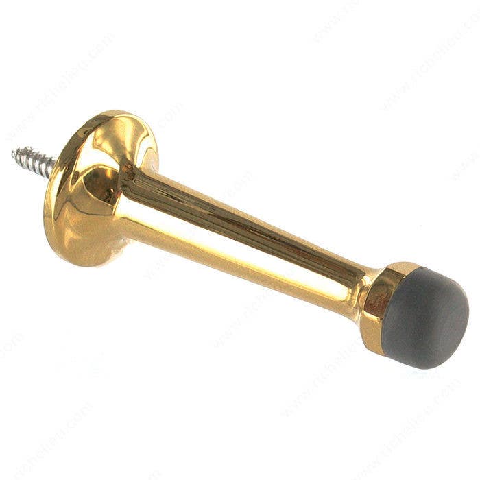 Richelieu MV2340619 3" Door Stop - Solid Brass