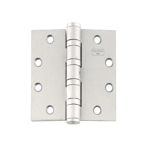 Cal-Royal BB52454-316 US32DNRP Full Mortise Marine Grade 316 Stainless Steel  Hinge, 4 1/2" x 4", Satin Stainless Steel