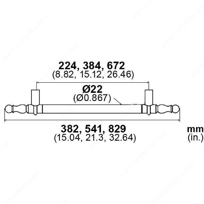Richelieu LD813 Appliance Pull