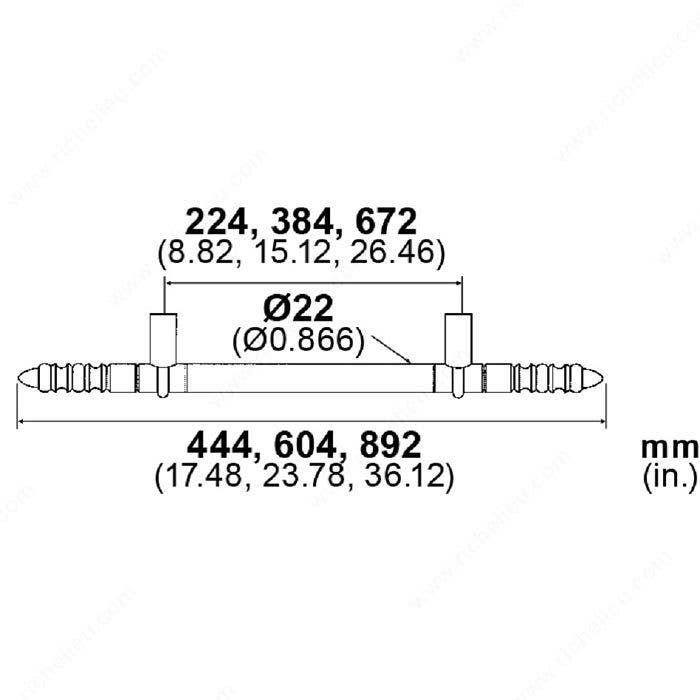 Richelieu LD816 Appliance Pull