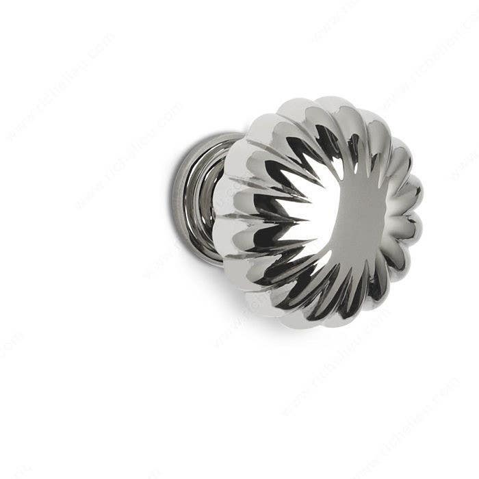 Richelieu CAKNR1 Traditional Brass Knob - C5