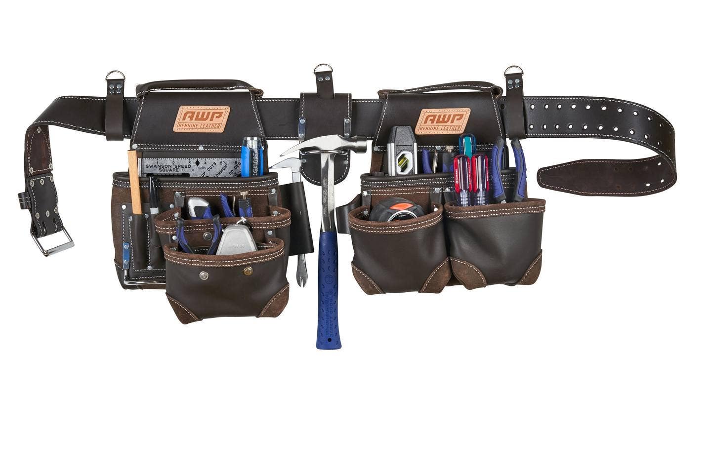 Big Time Products L-903-1 AWP TrapJaw Oil-Tan Leather Tool Rig