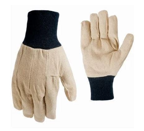 Big Time Products 9137-26 True Grip General-Purpose Cotton Canvas Gloves, Men's, Large
