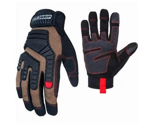 Big Time Products 9855 True Grip Men's Duck Canvas Elite Gloves