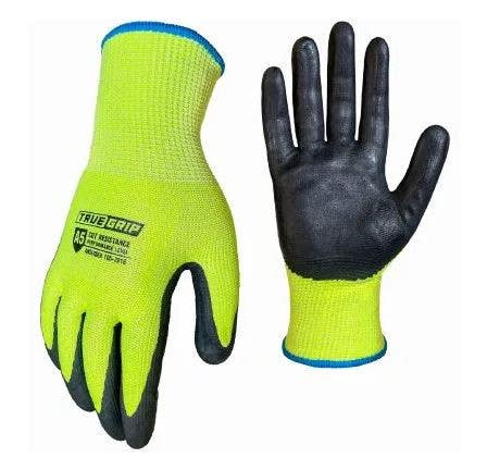 Big Time Products 9878 True Grip Hi-Viz Cut Resistant Gloves, Men's
